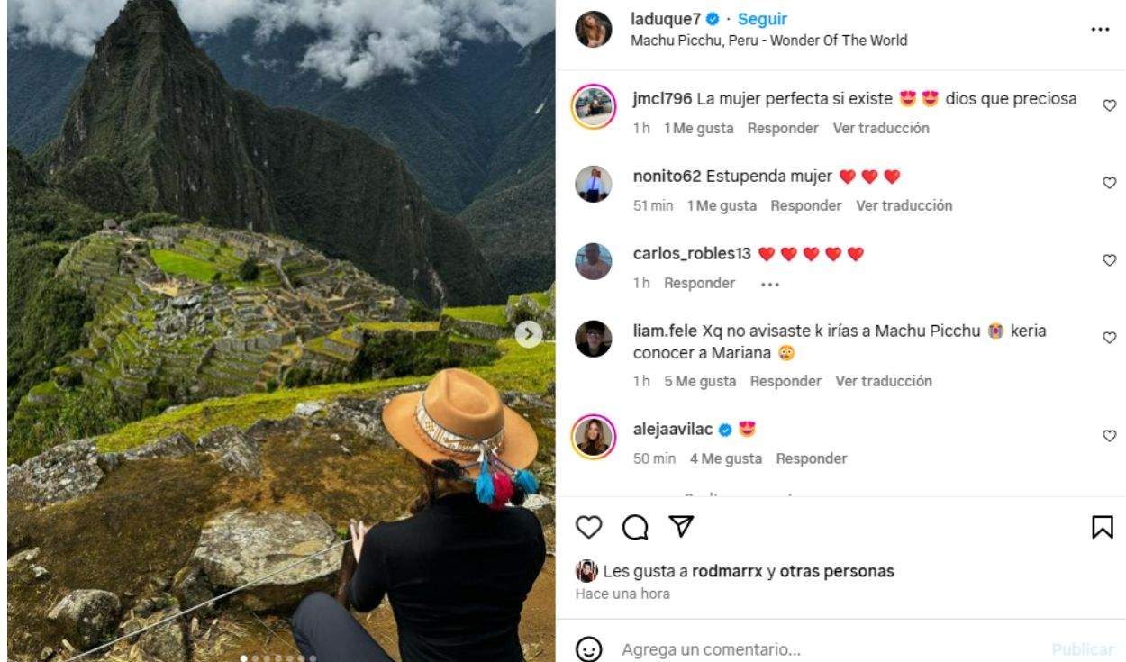 Stephania Duque, Colombian actress from ‘Rigo’, visits Peru and is