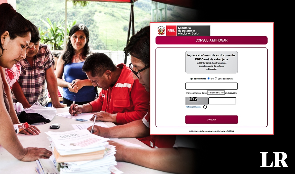 Sisfoh 2024: how do I know with my DNI if my household is classified as poor?