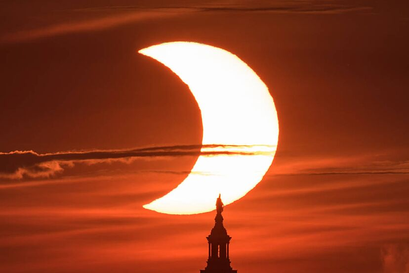 eclipse solar | eclipse 8 de abril | hora eclipse solar 2024 | próximo eclipse solar 2024 | NASA