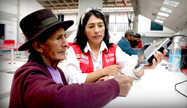 Pensión 65: 29,000 older adults received a debit card for the first time