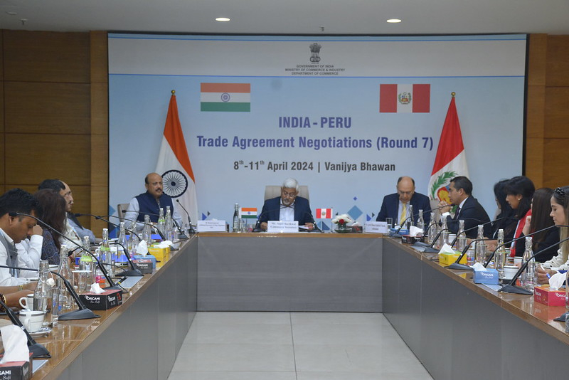 Peru and India FTA: seventh round of negotiations concludes