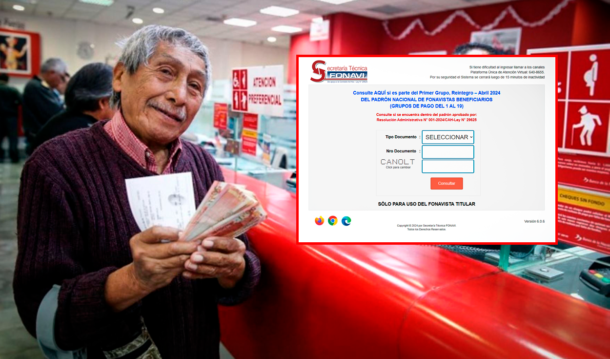 Fonavi pays this April 25: Banco de la Nación announces guidelines for collecting and shares official consultation LINK