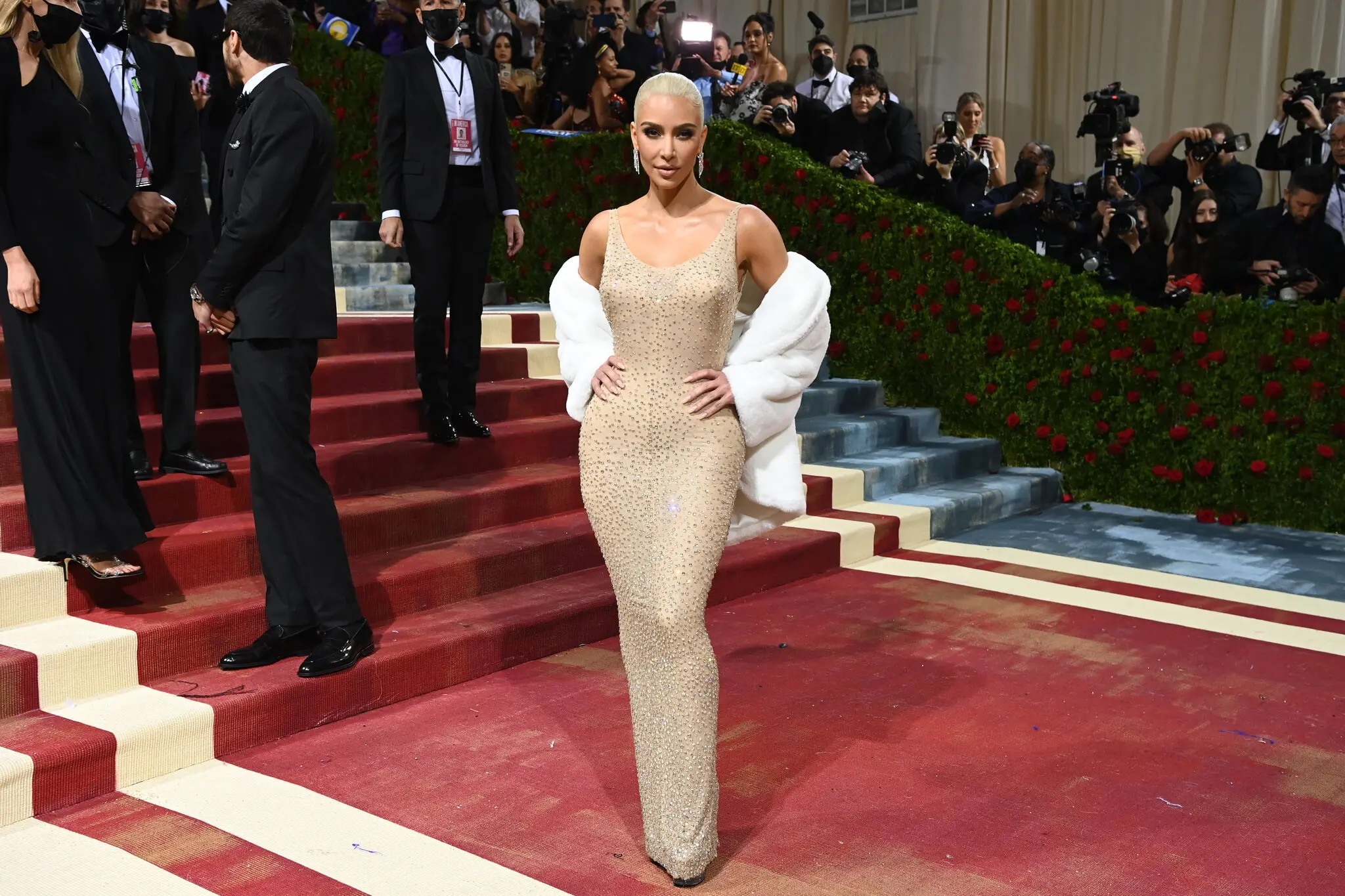 Kim Kardashian met gala 2023 | kim karshian marilyn monroe