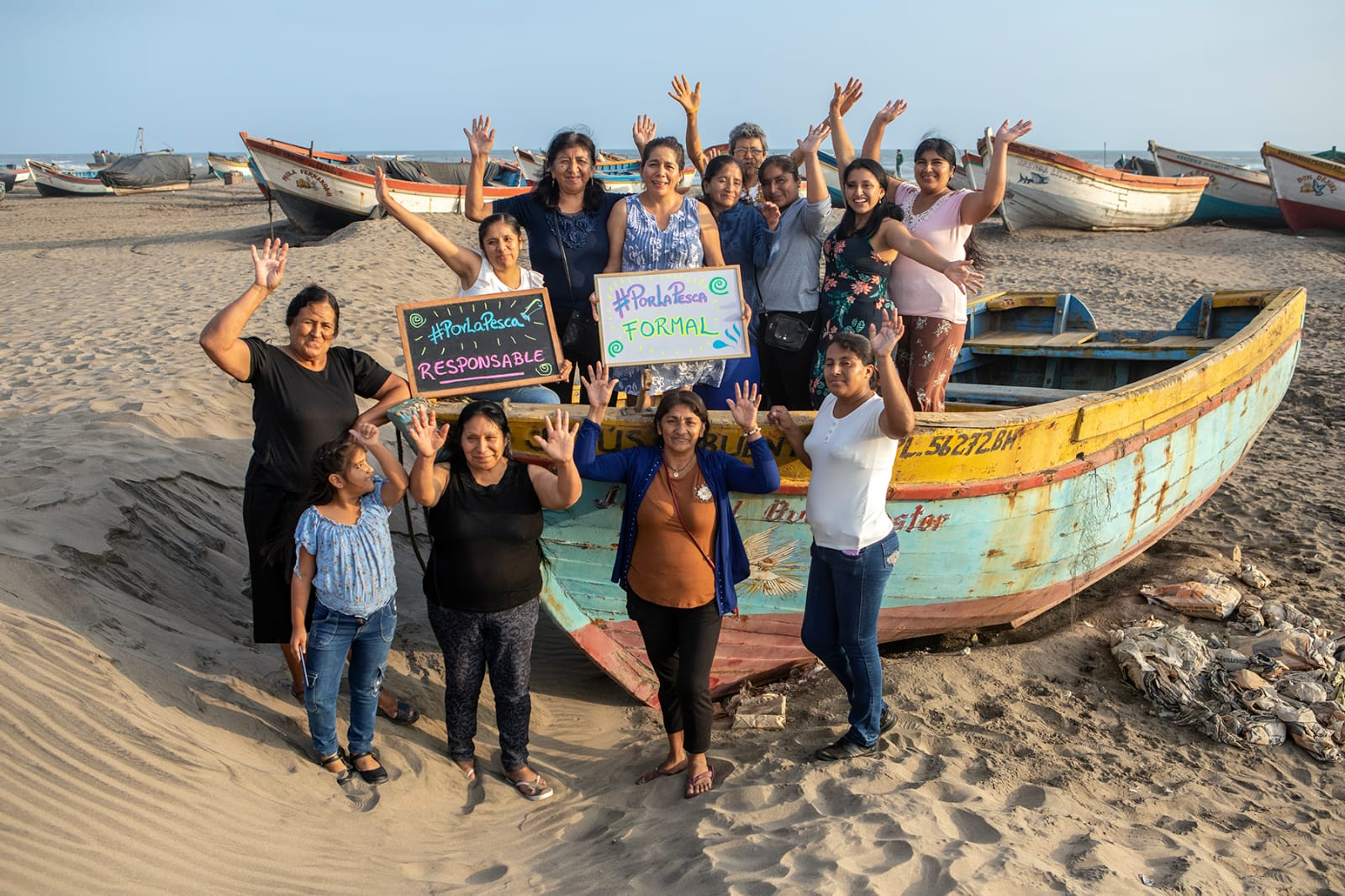 Without women, there would be no fishing: 90% of the workforce in pre-capture and post-capture is female