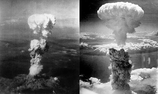 Bombardeos de Hiroshima y Nagasaki. 