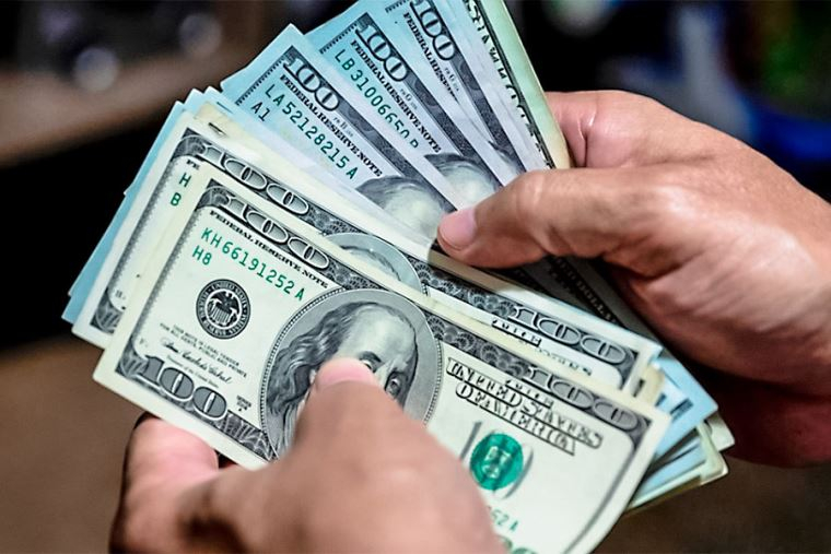 Exchange rate: dollar closes higher today, Monday, May 13, with S/3.7280