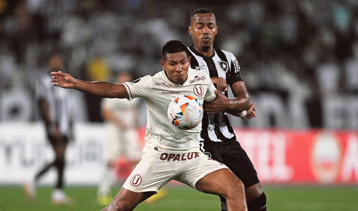 
                                 [ESPN 5 EN VIVO] ¿A qué hora juegan Universitario vs. Botafogo por la Copa Libertadores 2024? 
                            
