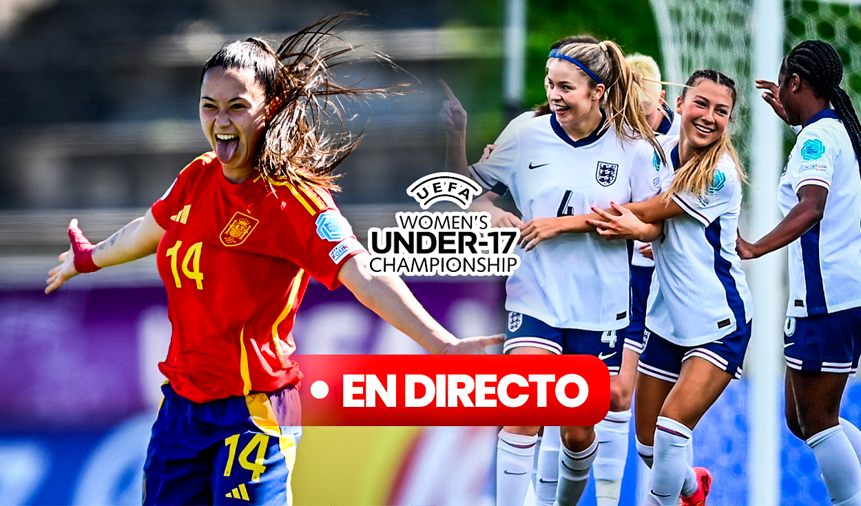 
                                 España vs. Inglaterra EN DIRECTO, FINAL Europeo Sub-17 Femenino 2024: ¿a qué hora y dónde ver el partido? 
                            