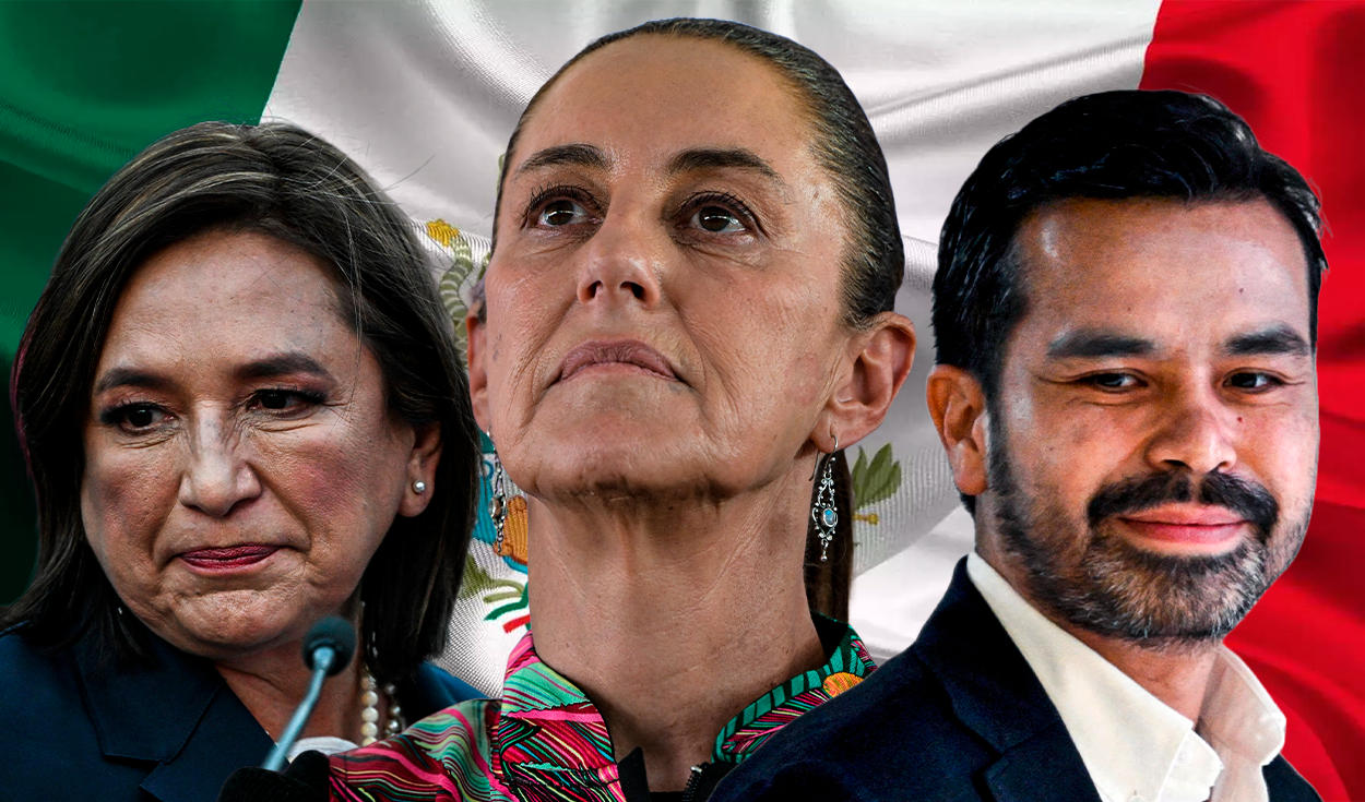 
                                 Elecciones en México 2024, EN VIVO: Sheinbaum continua como favorita a horas del tercer debate presidencial 
                            