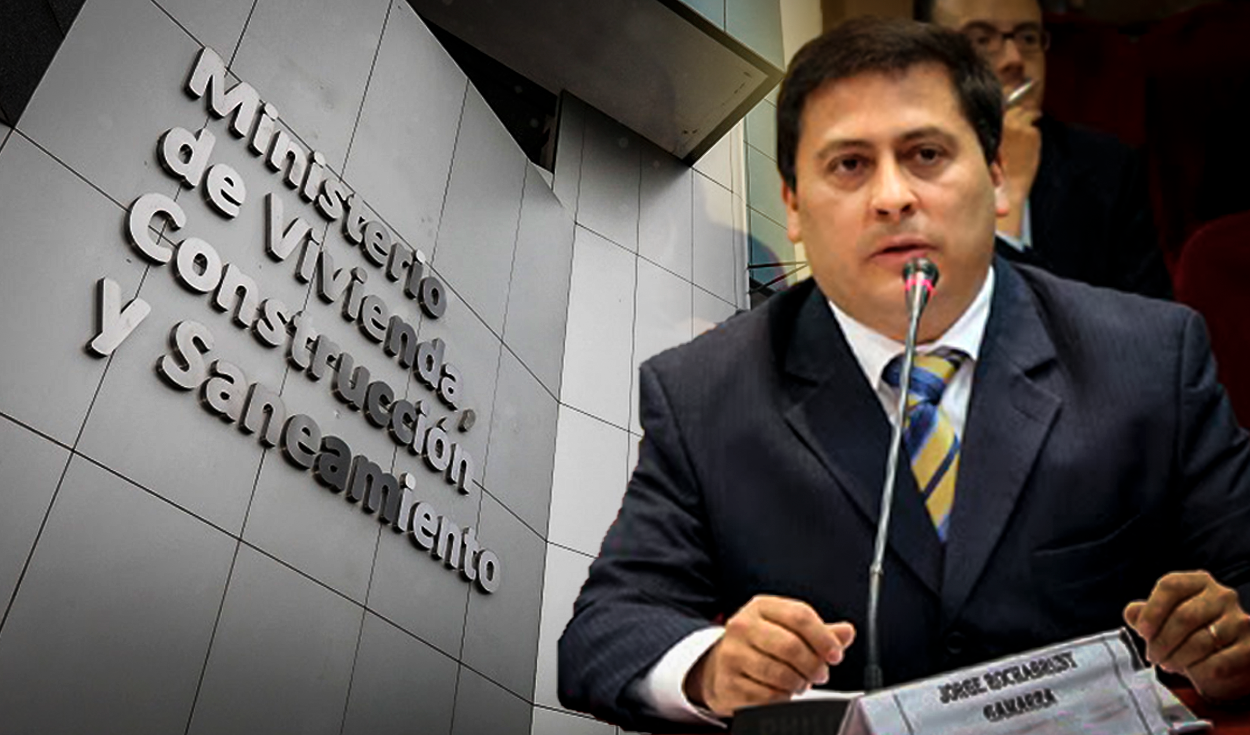 
                                 Ministerio de Vivienda rechaza tráfico de influencias a pesar de reuniones de Jorge Rochabrunt con empleados 
                            