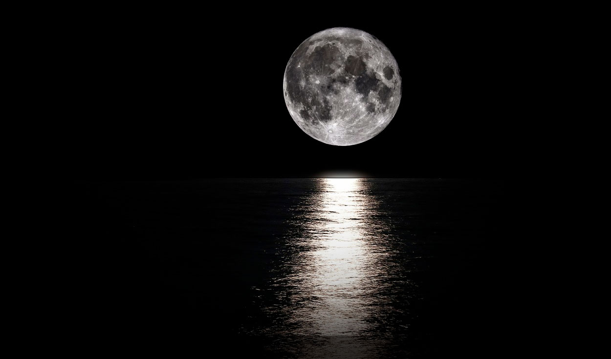 
                                 Calendario lunar: así se verá la luna llena desde los países de Sudamérica 
                            