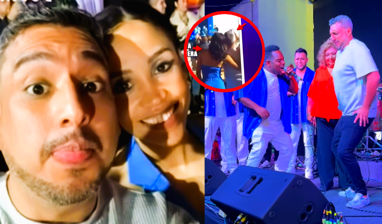 
                                 Ricardo Mendoza hizo tremenda fiesta para su madre y presentó a su novia: así reaccionaron 
                            