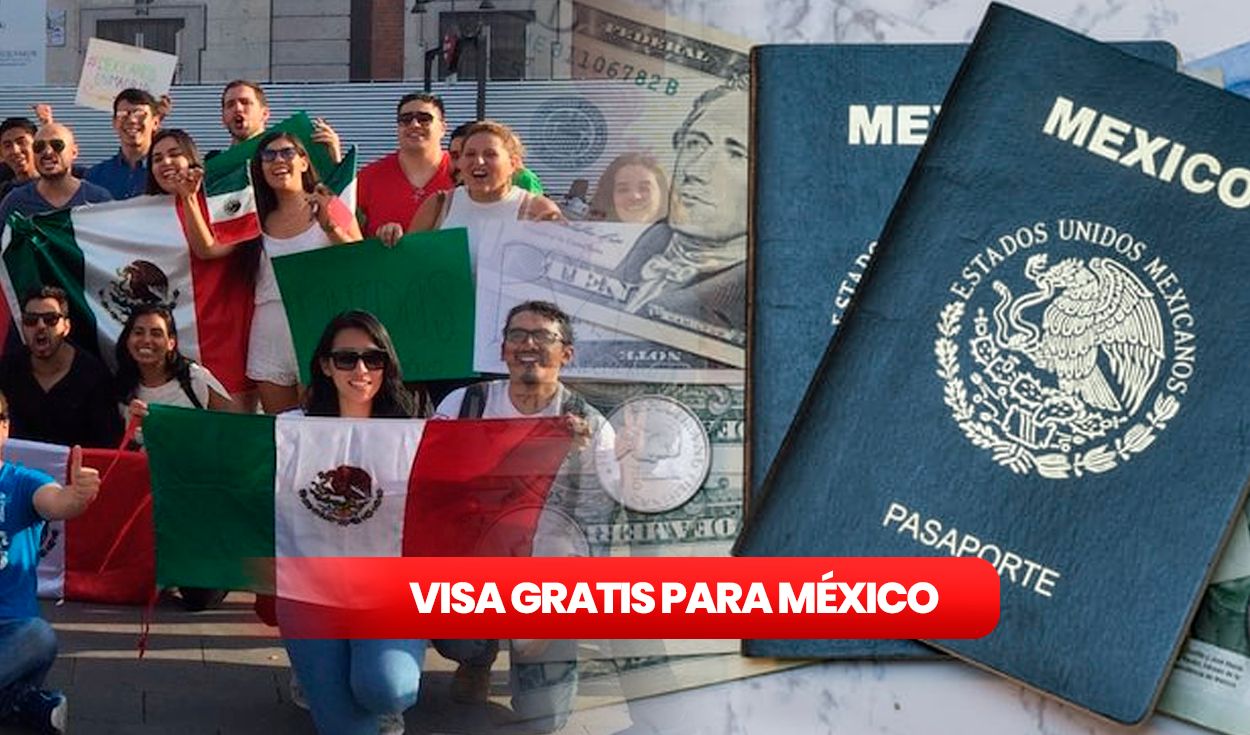 
                                 La única VISA GRATIS que te permite viajar a México: solo tiene 6 requisitos para obtenerla 
                            