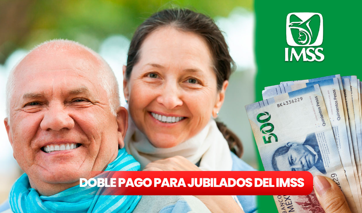 
                                 Pensión IMSS para jubilados en México: revisa cómo acceder al PAGO DOBLE de junio 2024 
                            