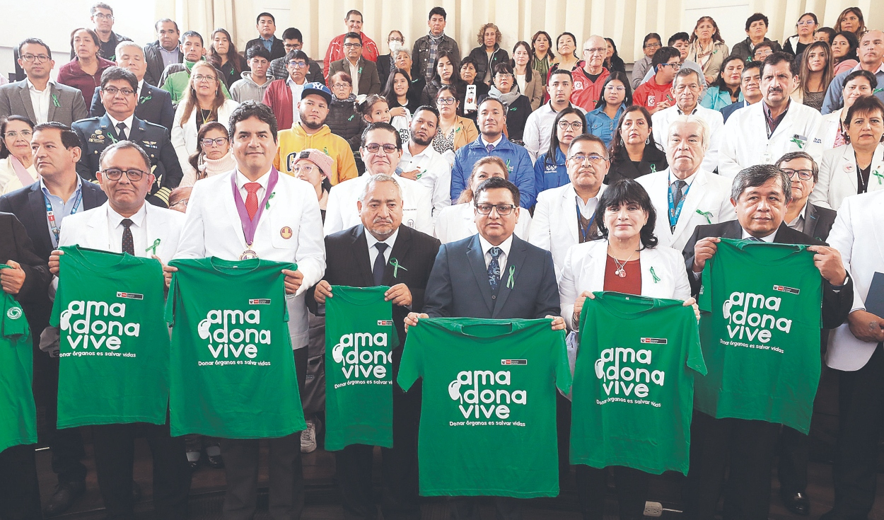 
                                 Aún falta un reglamento para que todo peruano sea donante de órganos 
                            