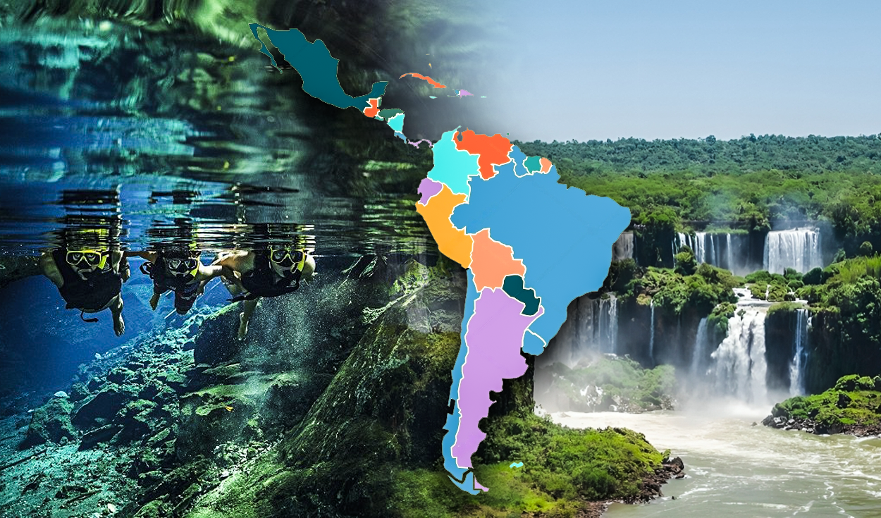 
                                 Los únicos países de América Latina que cuentan con una de las mayores reservas de agua de la Tierra 
                            
