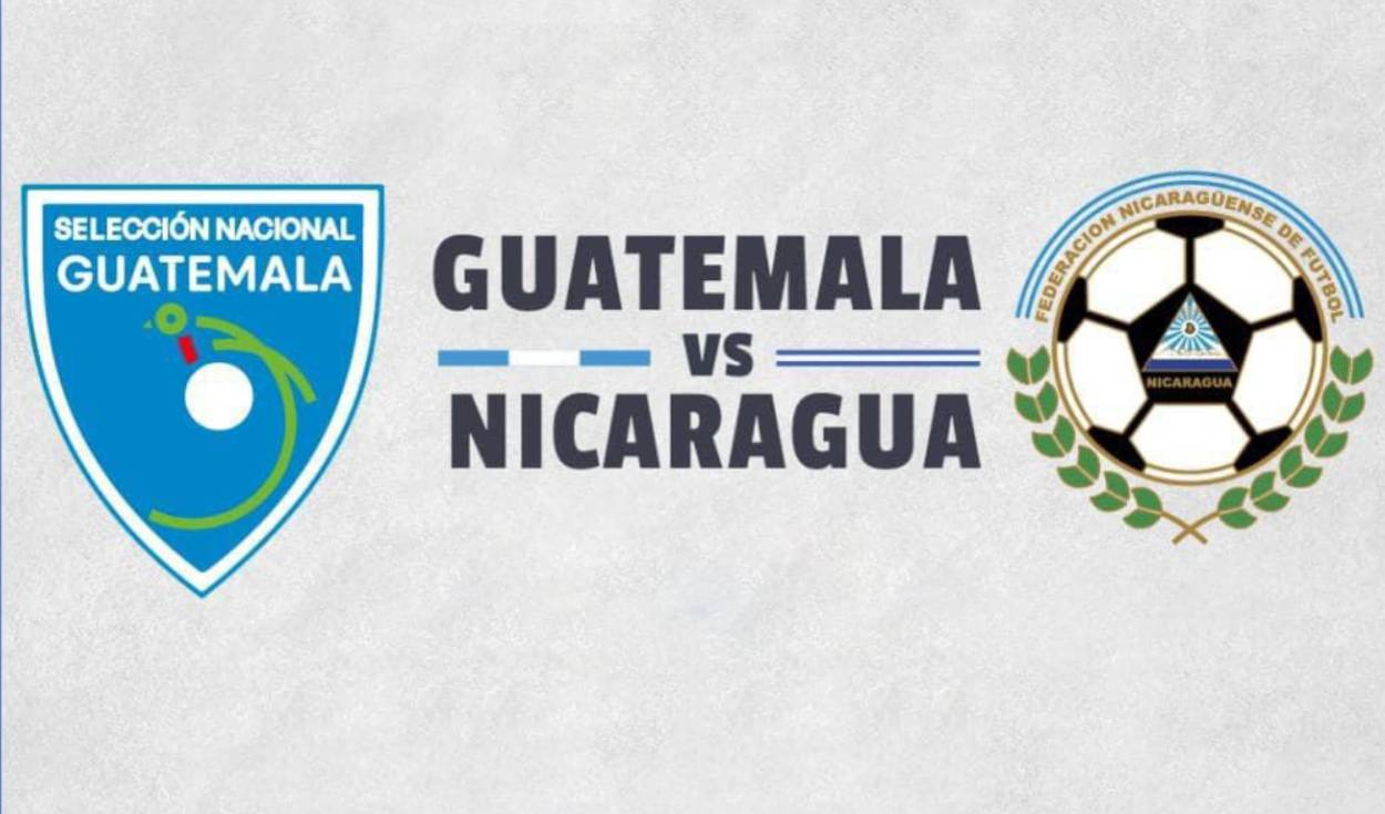
                                 Guatemala vs. Nicaragua EN VIVO: ¿cómo ver el partido amistoso internacional 2024? 
                            