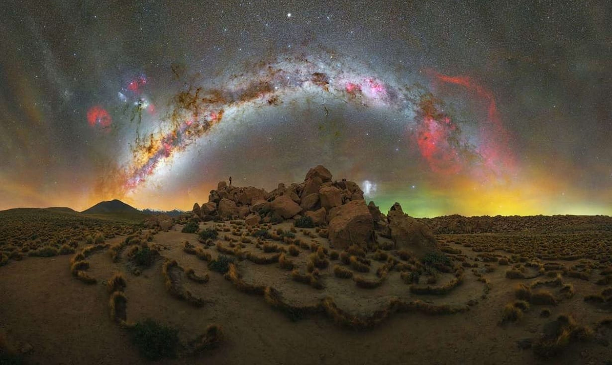 
                                 El ranking con las imágenes más impresionantes de la Vía Láctea: incluidos dos países de Sudamérica 
                            