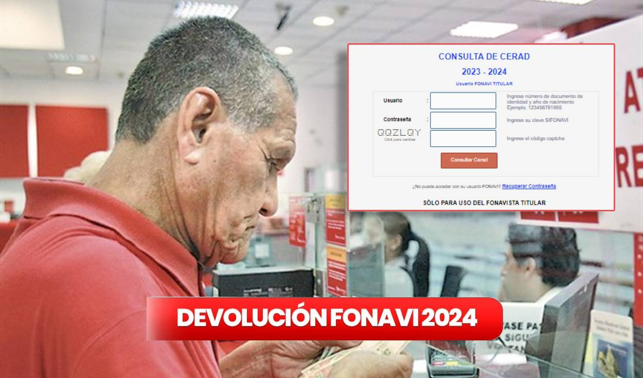 Fonavi 2024 Refund: why is CERAD fundamental in the process of returning your contributions?