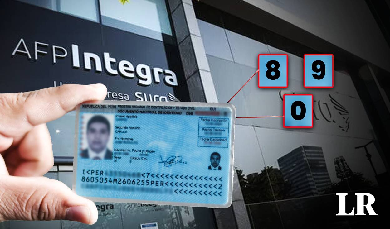 AFP JUNE Withdrawal: if your DNI ends in 8, 9 and 0, you can send your request between June 10 and 14