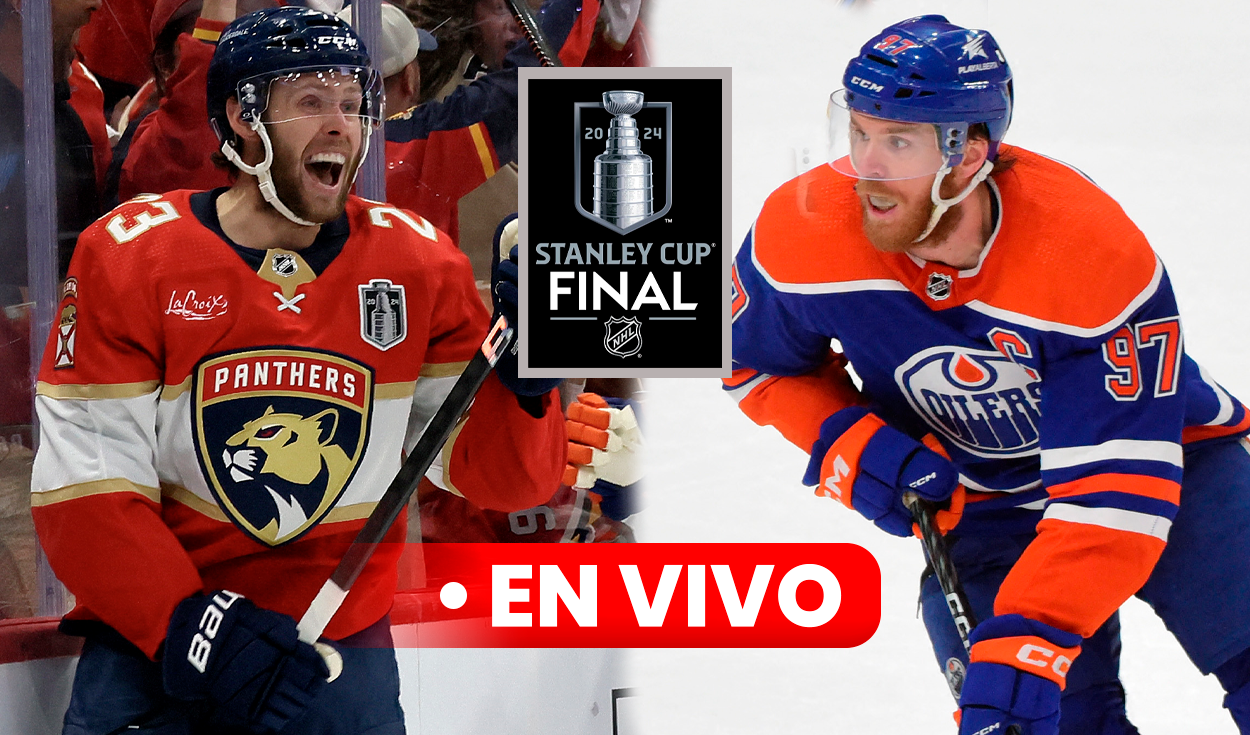 
                                 Panthers vs. Oilers EN VIVO, NHL Stanley Cup Final 2024: ¿dónde ver el game 2 del hockey sobre hielo? 
                            