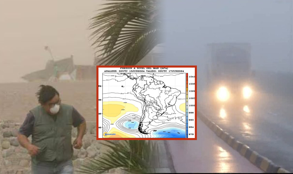 
                                 Senamhi: Anticiclón del Pacífico Sur se acerca a Perú en los próximos días y estas serán las consecuencias 
                            