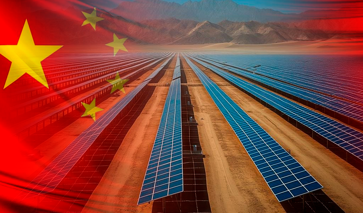 
                                 China tiene la planta de energía solar más grande del mundo: es del tamaño de Nueva York y puede abastecer a un país 
                            