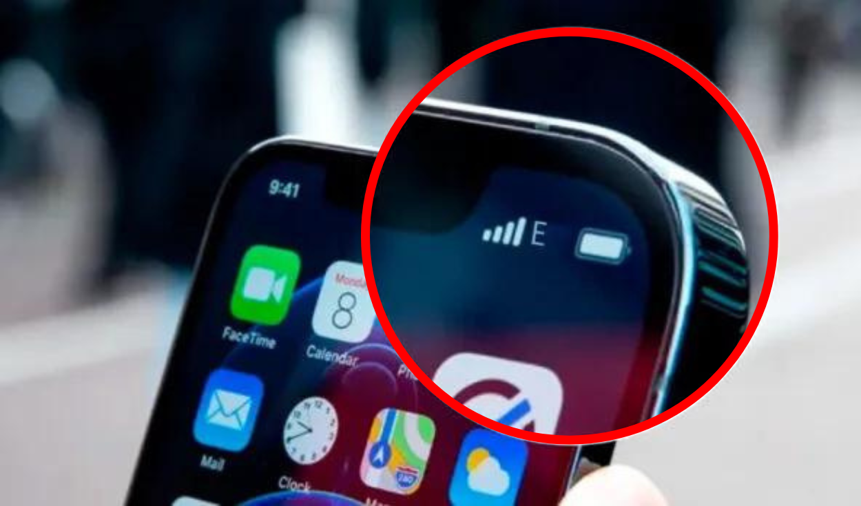 
                                 ¿Qué significa la letra 'E' que aparece en la pantalla de tu teléfono y qué sucede cuando aparece? 
                            