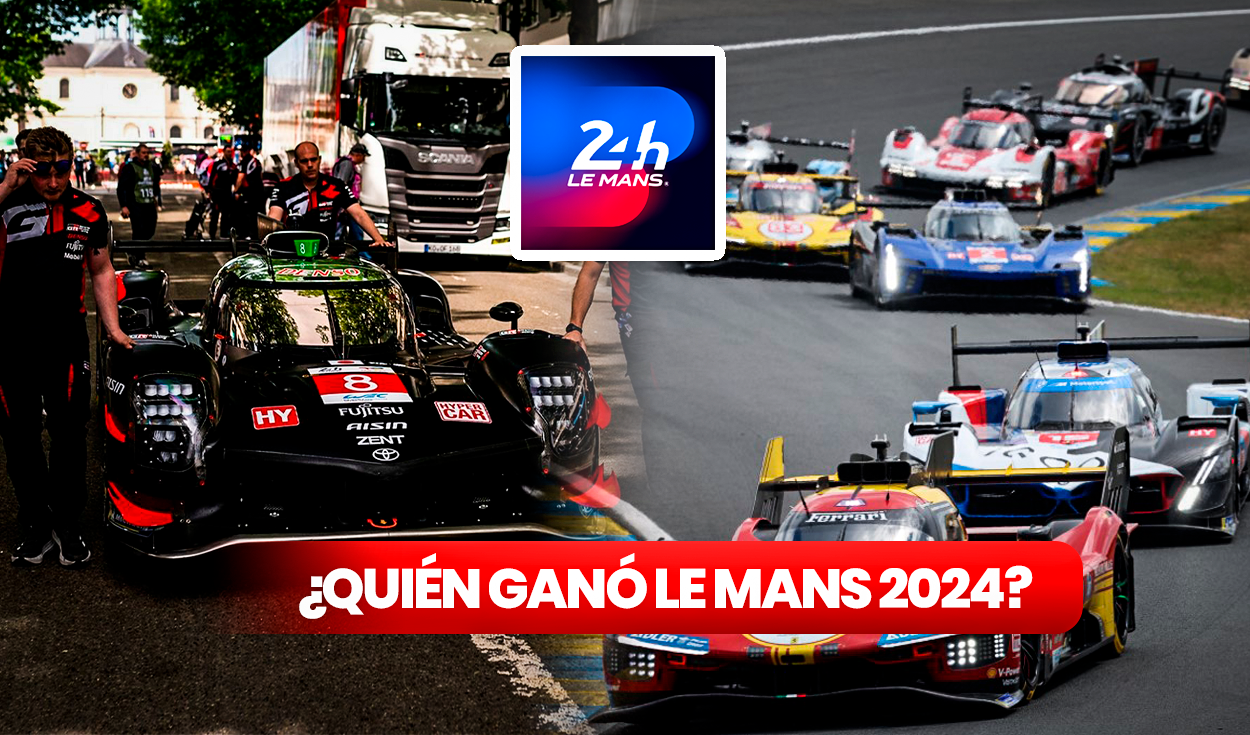 
                                 ¿Quién ganó las 24 Horas de Le Mans 2024 y cómo quedó la tabla de posiciones con Pechito López y Nico Pino? 
                            