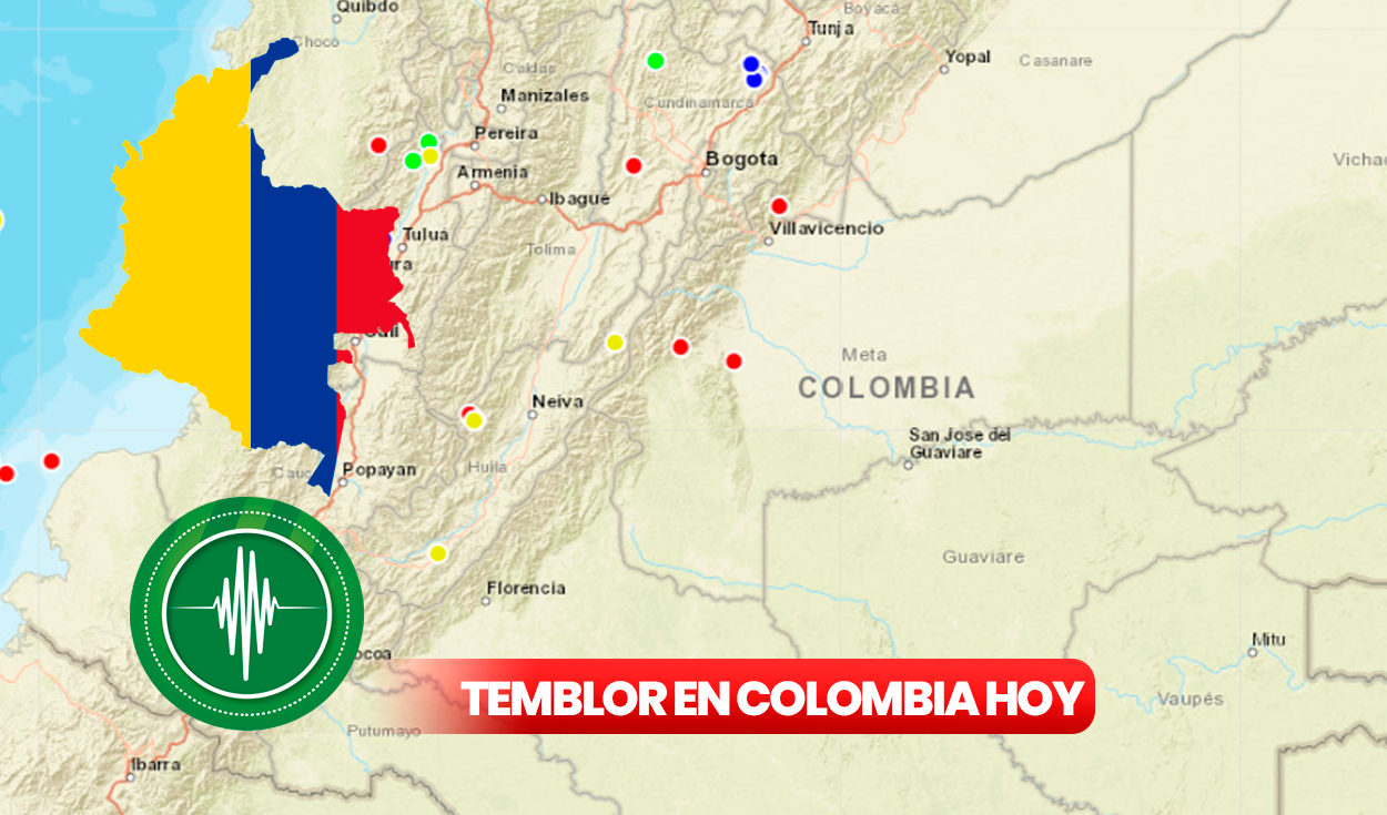 
                                 ¿De cuánto fue el temblor en Colombia hoy, 17 de junio? Reporte y epicentro del último sismo, según el SGC 
                            