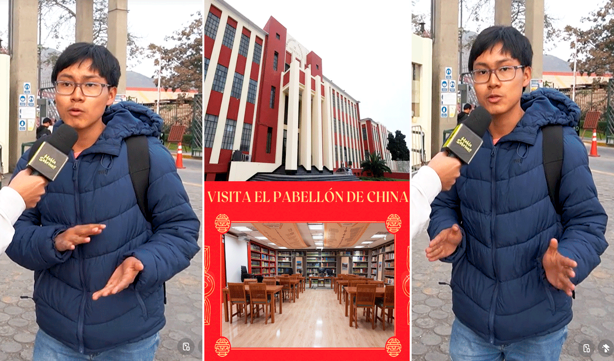 
                                 Estudiante de la UNI revela que tienen biblioteca con libros en chino, pero no lo aprovechan: “Ni saben que existe” 
                            