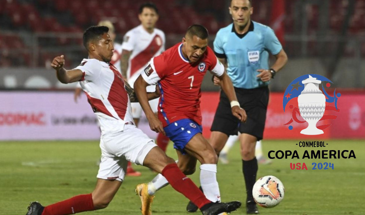 
                                 Perú vs. Chile: árbitro confirmado para el debut de selección peruana vs. Gareca en la Copa América 2024 
                            