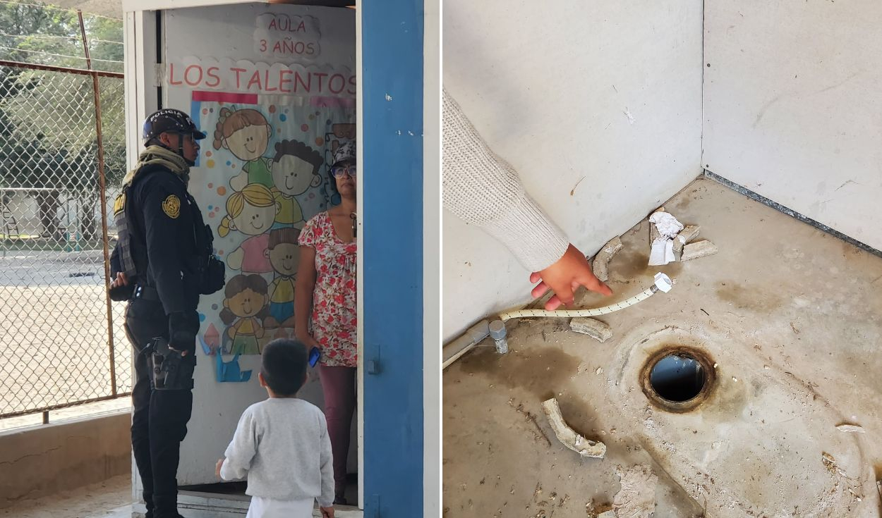 
                                 Se roban hasta inodoros: delincuentes arrasan con colegios de Piura 
                            