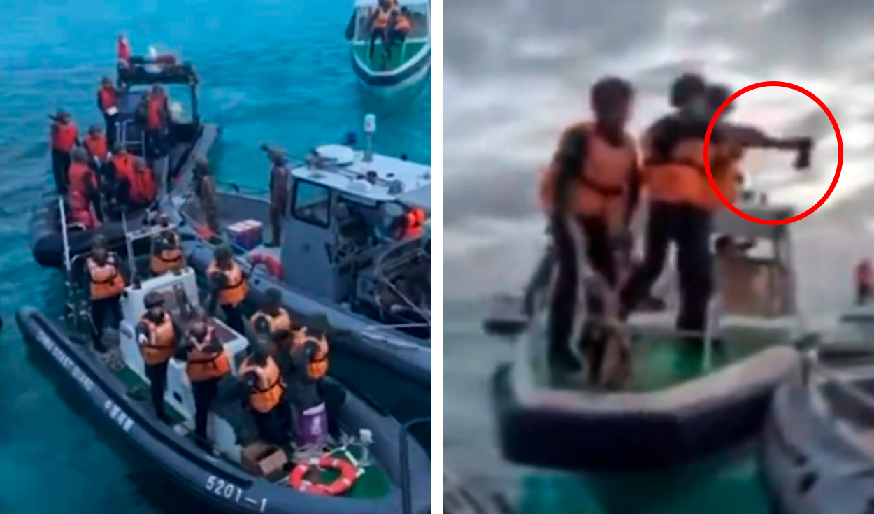 
                                 Marineros de China y Filipinas se enfrentan con cuchillos y hachas en medio del mar: escena quedó registrada en video 
                            
