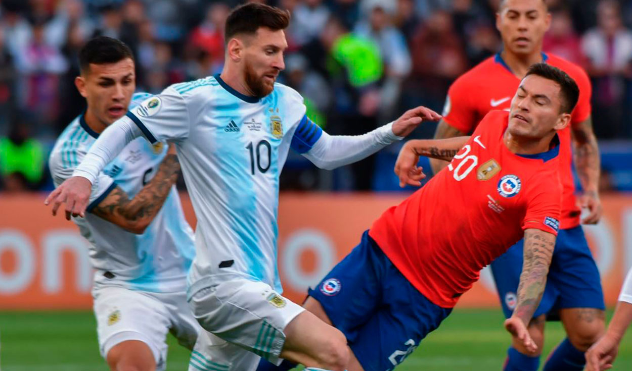 
                                 ¿Cuándo juegan Chile vs. Argentina por la Copa América 2024? 
                            