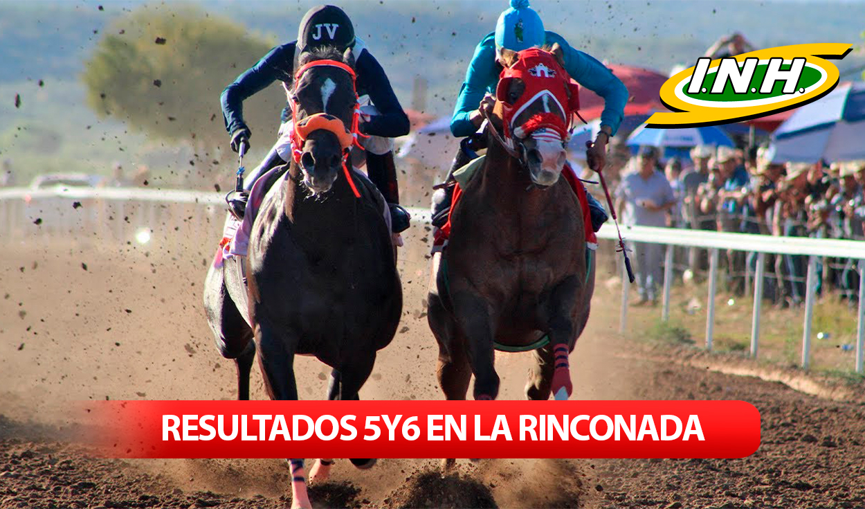 
                                 Resultados 5y6 de La Rinconada por la reunión 24: sigue AQUÍ las carreras EN VIVO vía INH TV 
                            