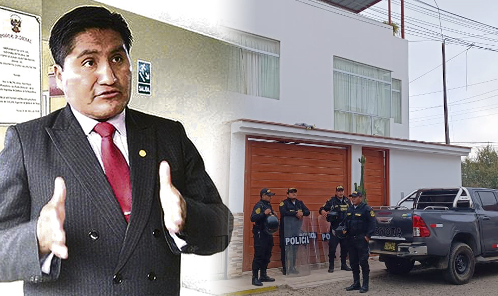 
                                 Allanan viviendas del exgobernador de Tacna, Juan Tonconi, por presunto lavado de activos 
                            
