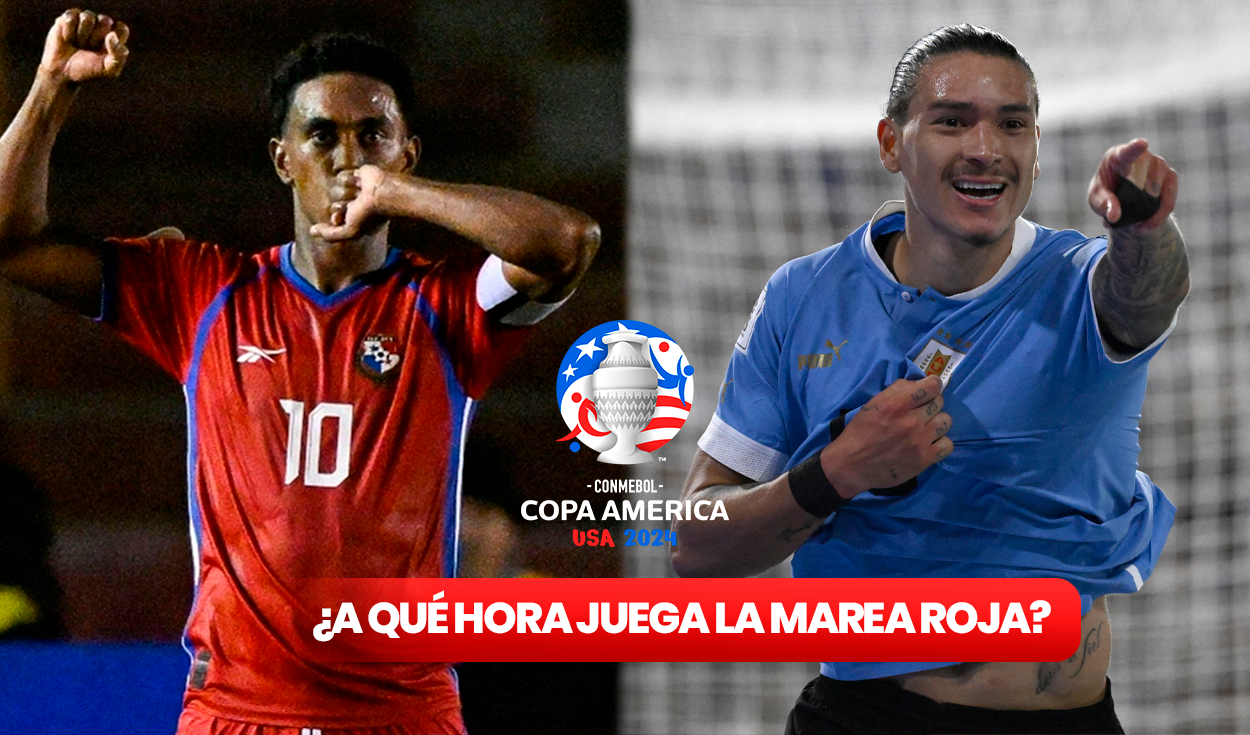
                                 ¿A qué hora juega Panamá vs. Uruguay por la Copa América 2024? Horario del debut de la Marea Roja 
                            