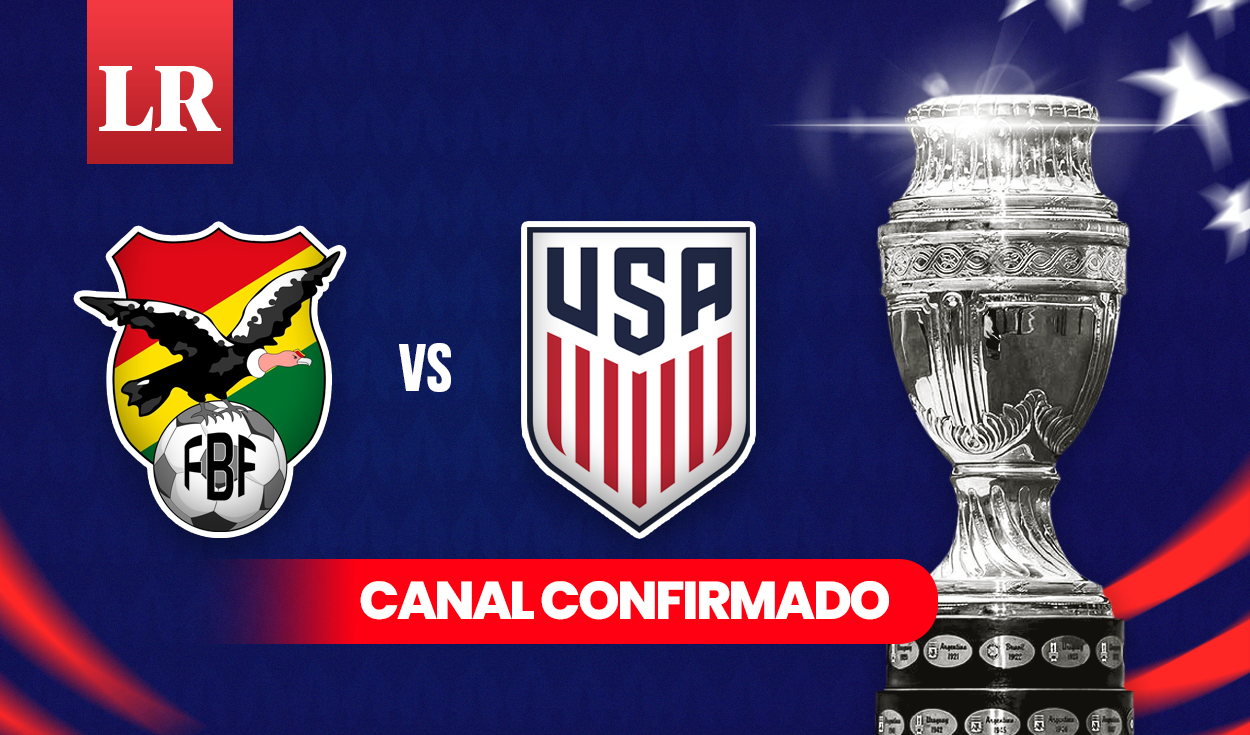 
                                 Canal confirmado del Bolivia vs. Estados Unidos por la Copa América 2024 
                            