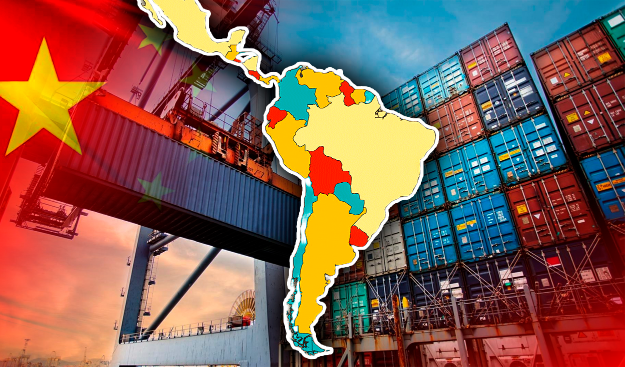 
                                 Los 5 países de América Latina que más exportan a China: intercambio superó los US$480.000 millones 
                            