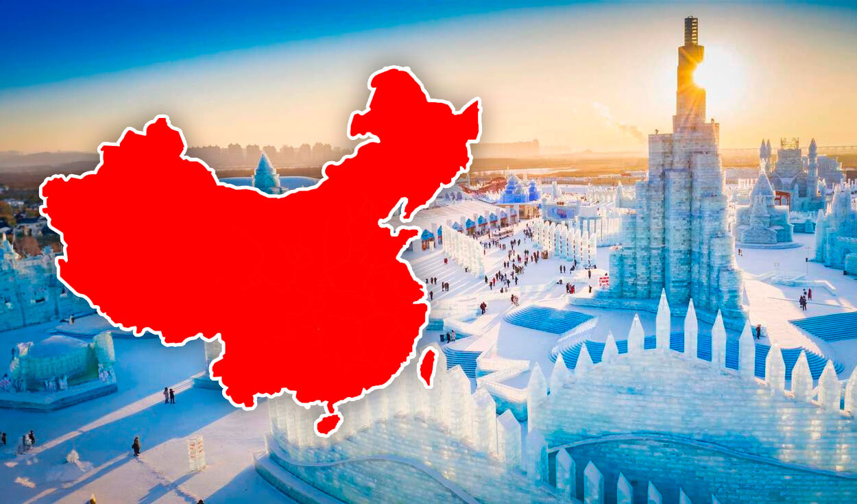
                                 La ciudad que se congela por 3 meses en China, presenta un festival internacional y recibe miles de turistas 
                            