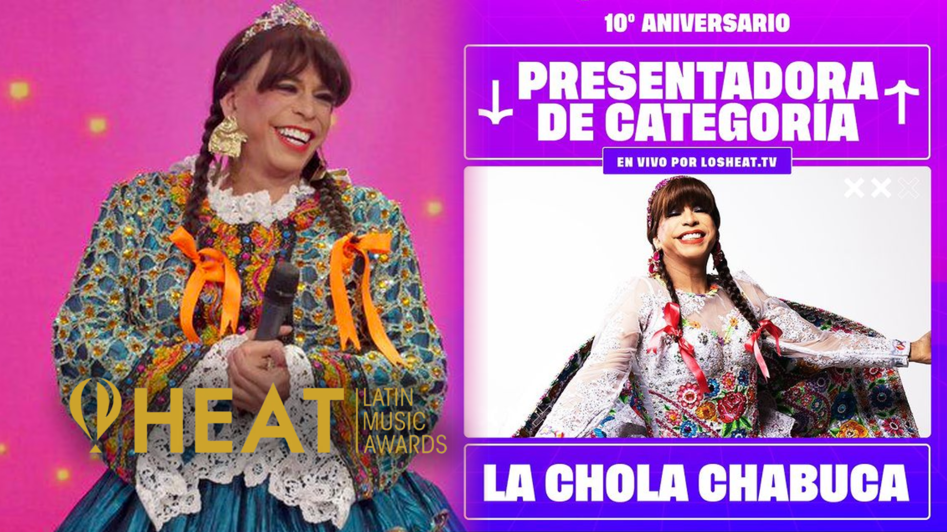 
                                 ‘La Chola Chabuca’ será presentadora oficial en los Premios Heat 2024: Al lado de Wendy Guevara 
                            