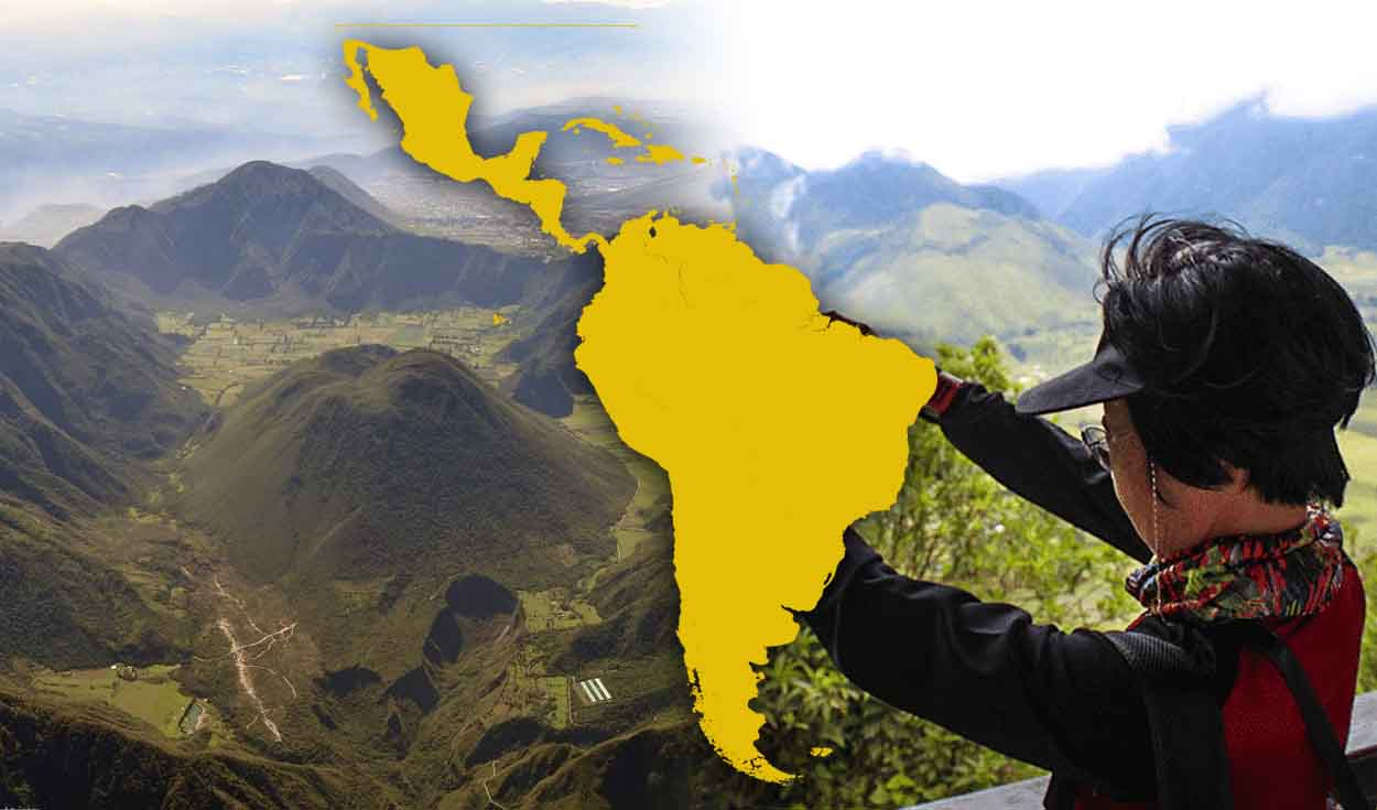 
                                 Conoce el único país de Sudamérica que tiene una ciudad sobre el cráter de un volcán 
                            