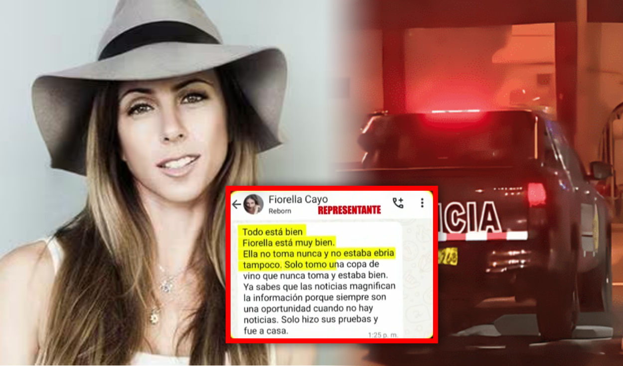 
                                 Representante de Fiorella Cayo resta importancia a detención por conducir ebria: “Solo tomó una copa de vino” 
                            