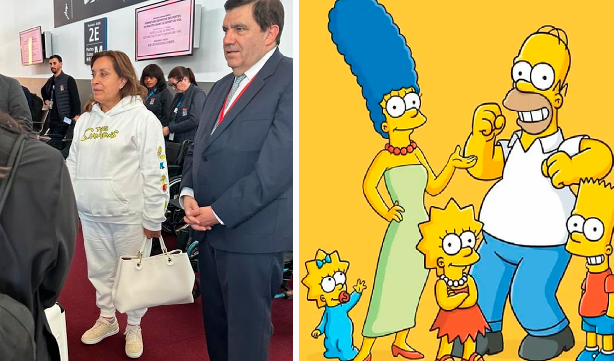 
                                 ¿Por qué Dina Boluarte y Los Simpson se volvieron tendencia en redes tras el viaje presidencial a China? 
                            