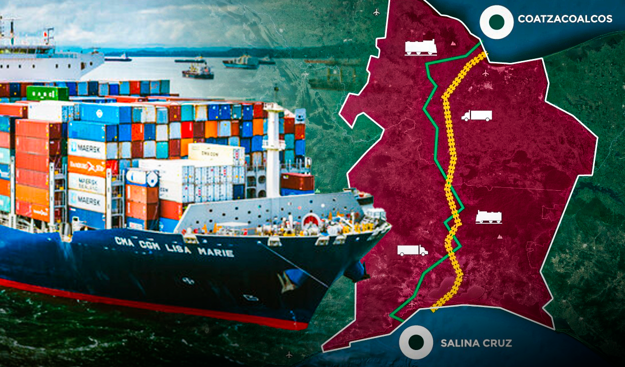 
                                 El corredor interoceánico de América Latina que busca superar al canal de Panamá: unirá el Pacífico con el Atlántico 
                            