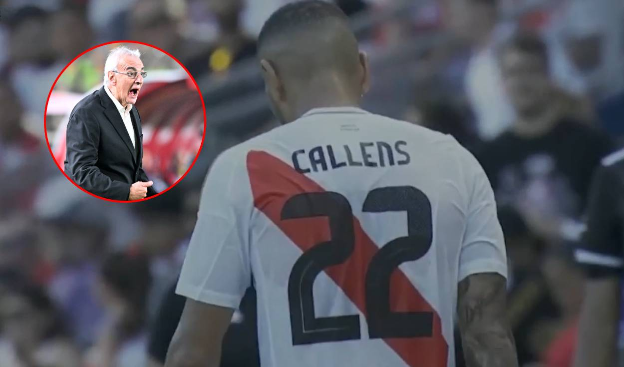 
                                 Fossati tuvo fuerte reclamo a Callens tras error en defensa que casi deriva en gol de Canadá ante Perú por la Copa América 
                            