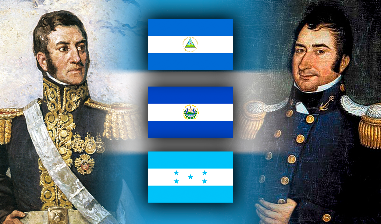 
                                 Por esta razón las banderas de Centroamérica tienen los mismos colores y un vínculo histórico con Sudamérica 
                            