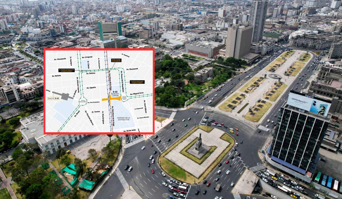 
                                 Iniciarán obras de estación subterránea en Centro de Lima: entre qué avenidas estará y qué calles se cerrarían 
                            