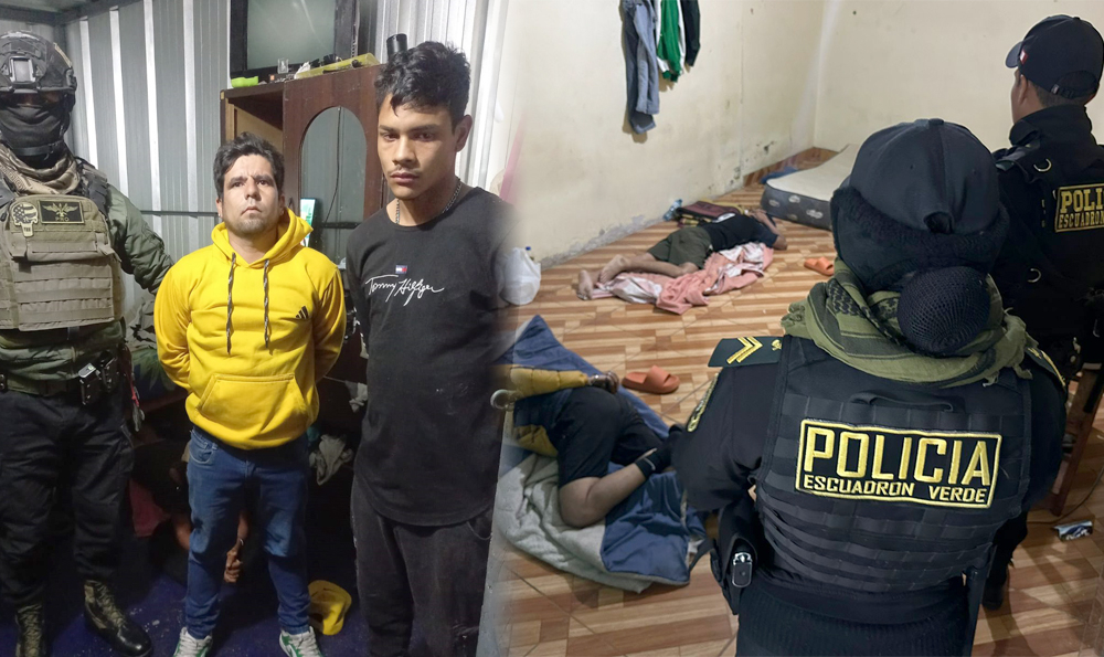 
                                 Caen a 6 integrantes de organización criminal Los Orientales en Arequipa: habrían extorsionado a empresarios 
                            